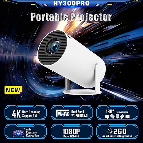 Proyector portátil ultra HD