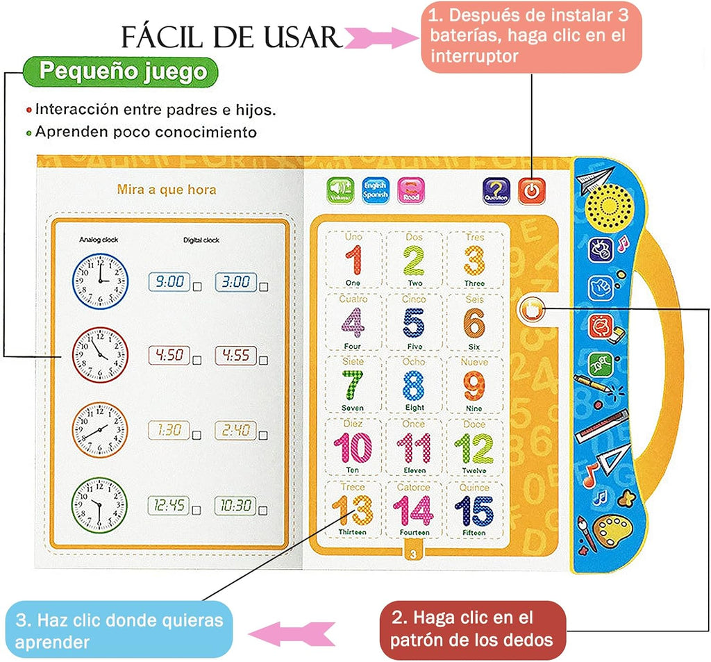 Libro Interactivo de Lectura con Audio