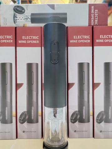 Sacacorchos Eléctrico con Abridor de Vino