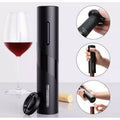 Sacacorchos Eléctrico con Abridor de Vino