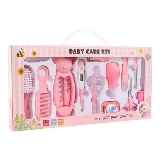 Set de Cuidado para Bebé 13 en 1 – Rosa