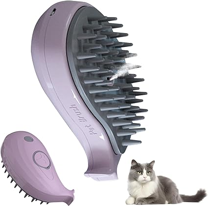 Cepillo de Vapor para Mascotas – Rosa