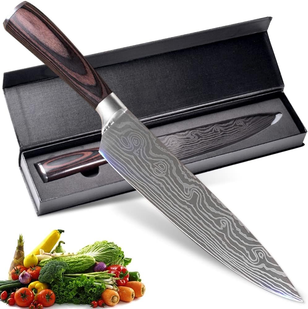 Cuchillo de Chef Profesional Estilo Japonés