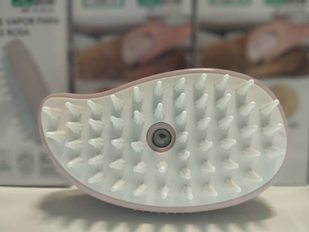 Cepillo vapor para mascota (rosa)