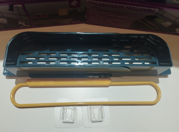 Organizador para fregadero extensible