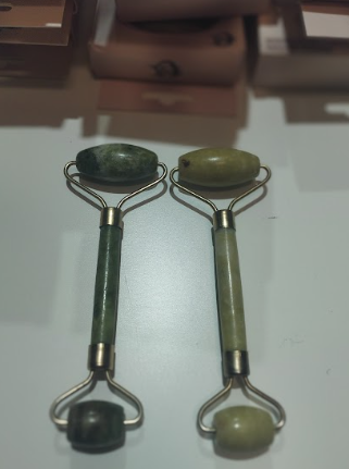 Rodillo de Jade para masaje Facial
