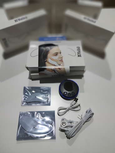 Masajeador Facial eléctrico con Parche Estimulación EMS