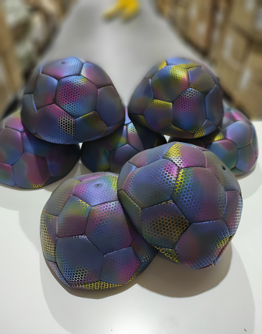 Balón de fútbol holográfico luminoso