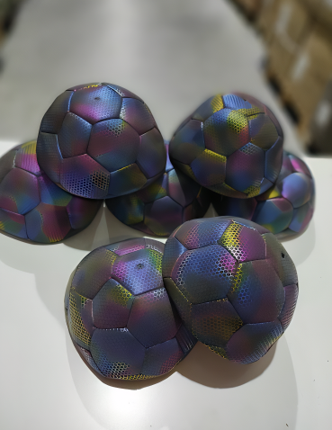 Balón de fútbol holográfico luminoso