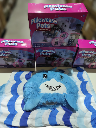 Almohada peluche tiburon