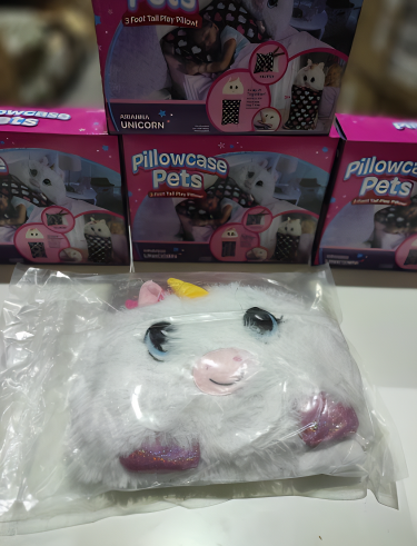 Almohada peluche unicornio