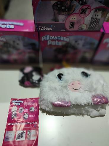 Almohada peluche unicornio