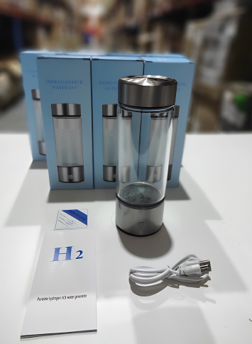 Botella de agua de hidrógeno portátil