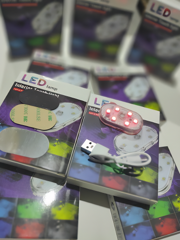 Luz led RGB con bateria