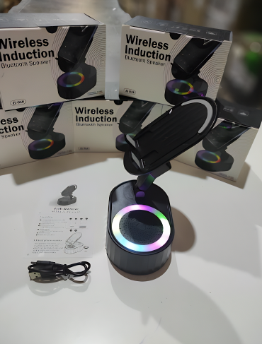 Altavoz Bluetooth de audio de inducción inalámbrico 5 en 1