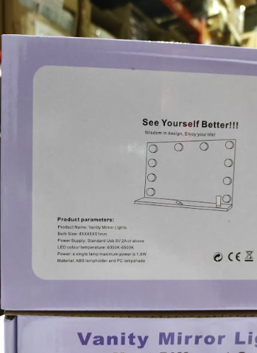 Bombilla led para espejo 10und