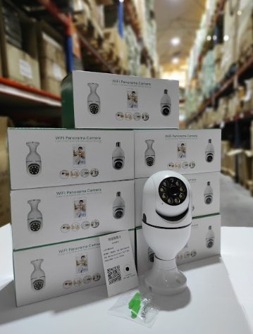 Cámara de seguridad inalámbrica adaptador bombilla