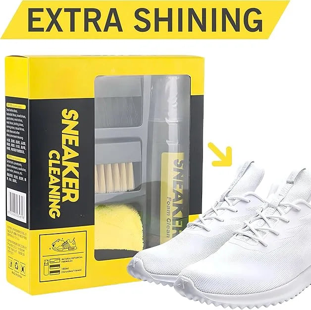 Kit Limpiador de Zapatillas en Espuma (Sin Agua)