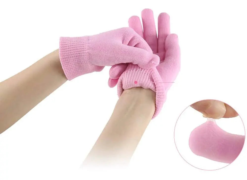 Guante spa gel suaviza la piel seca