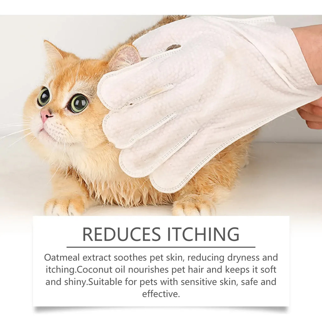Guantes limpieza para mascotas