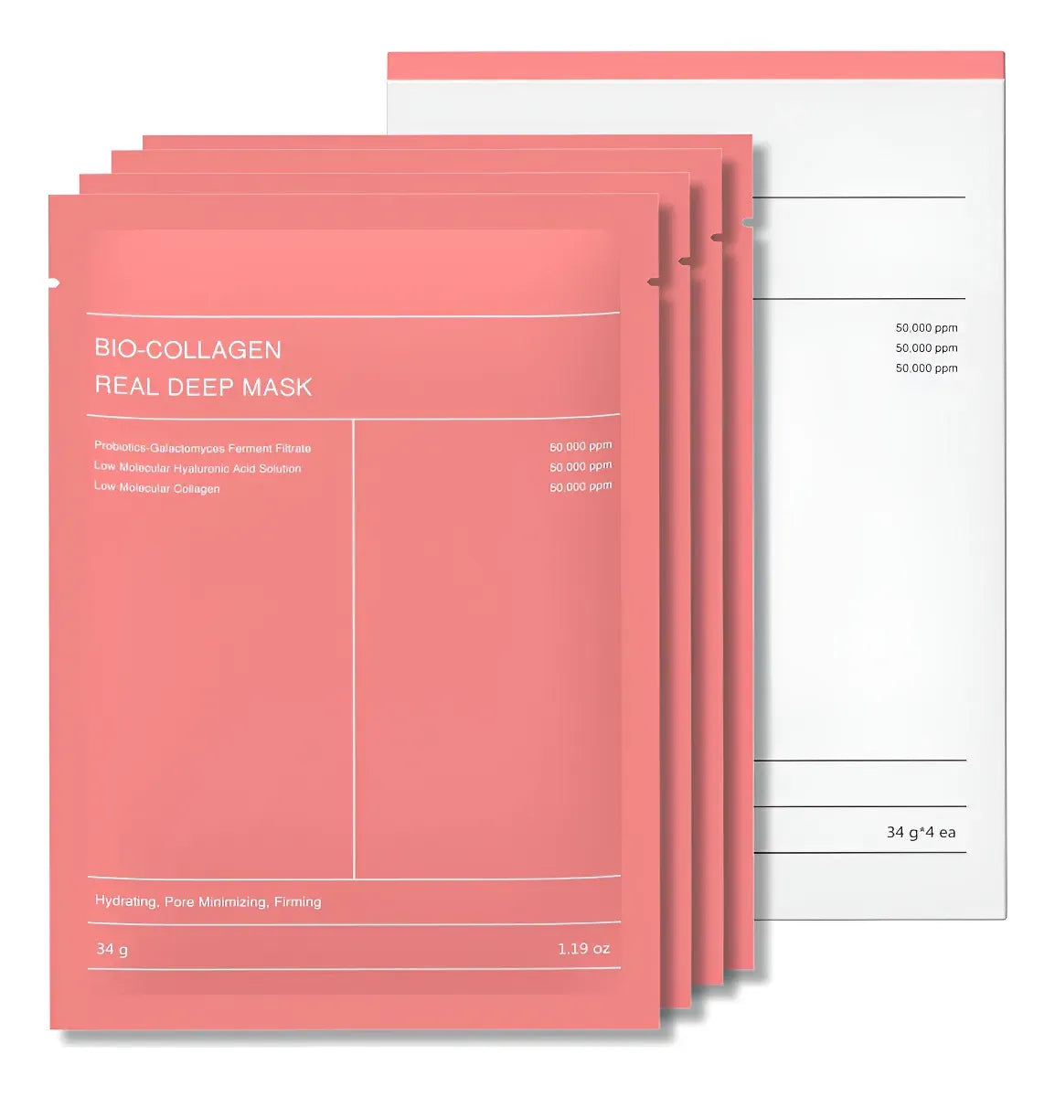 Mascarillas facial BIO-COLLAGEN 5 unidades