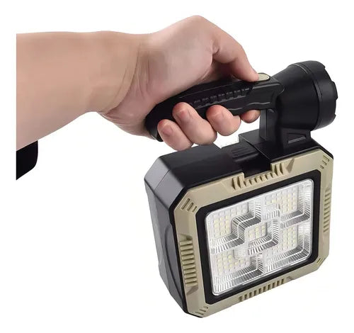 Linterna led solar con kit de herramientas