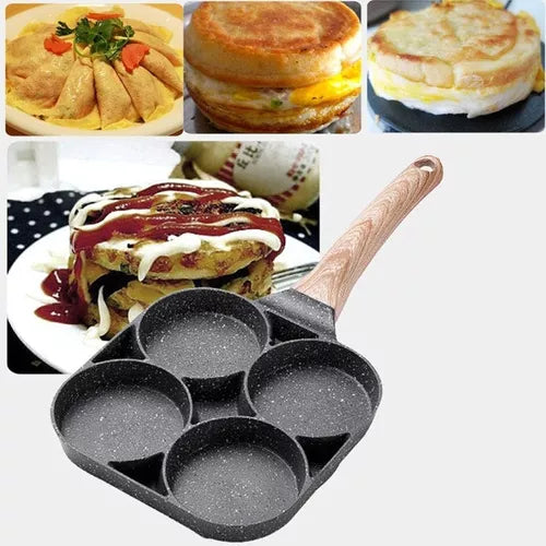 Sartén huevos 4 en 1