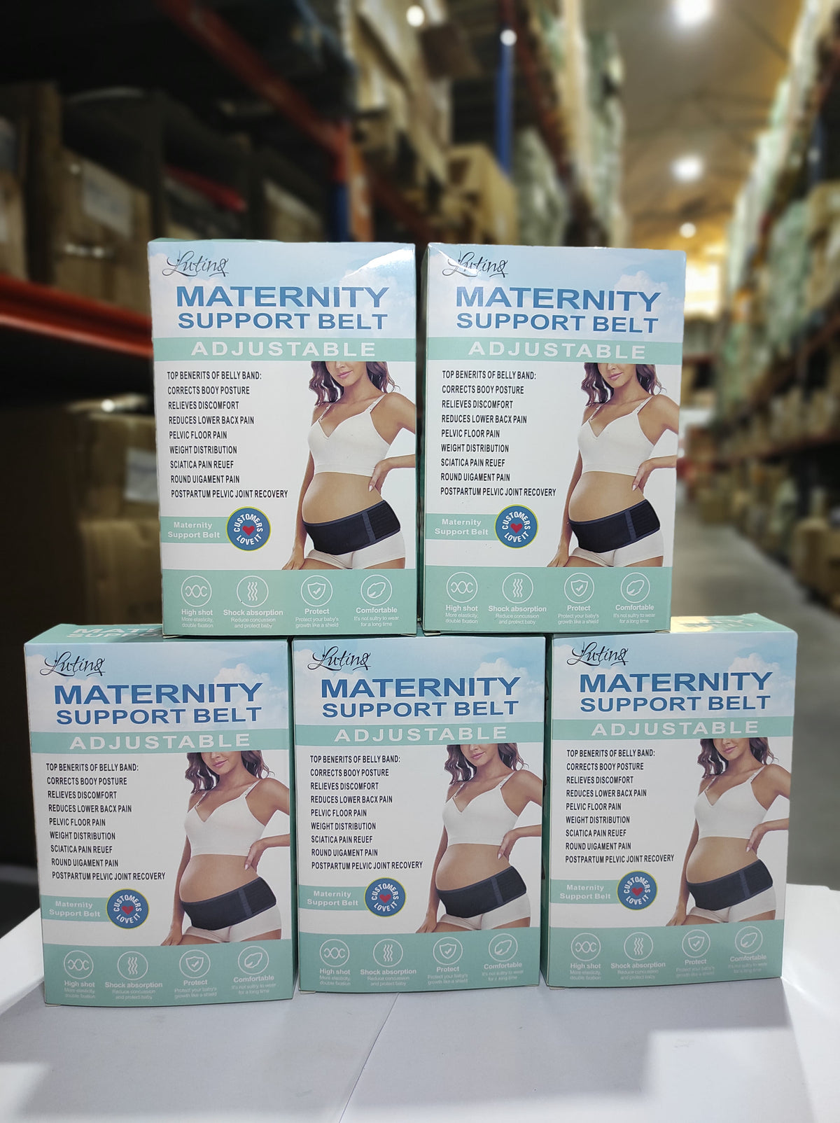 Cinturón de maternidad para embarazo