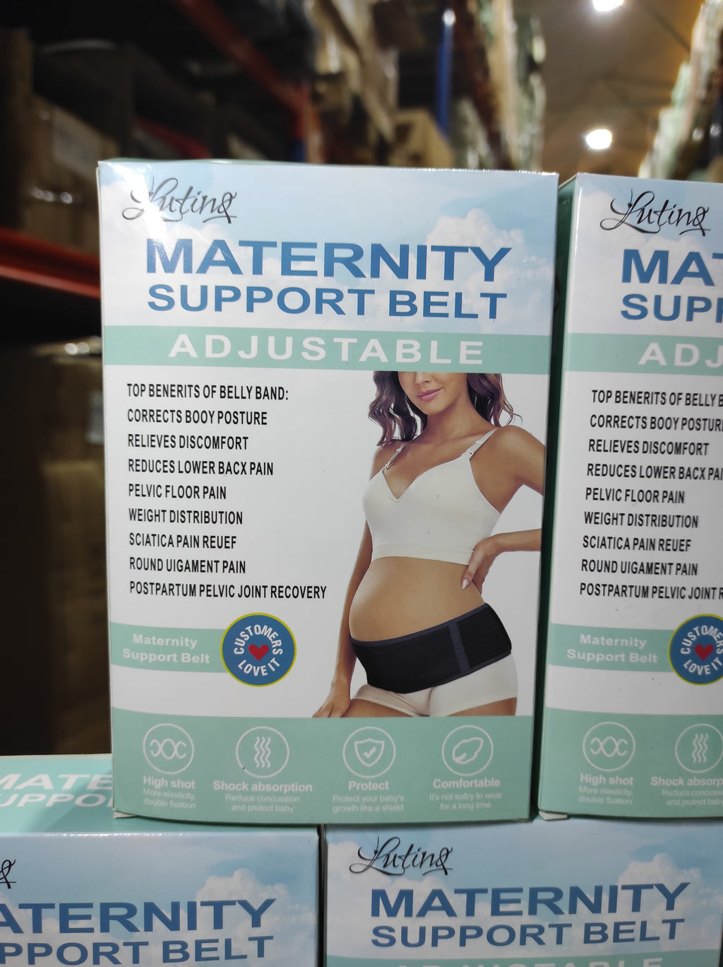 Cinturón de maternidad para embarazo