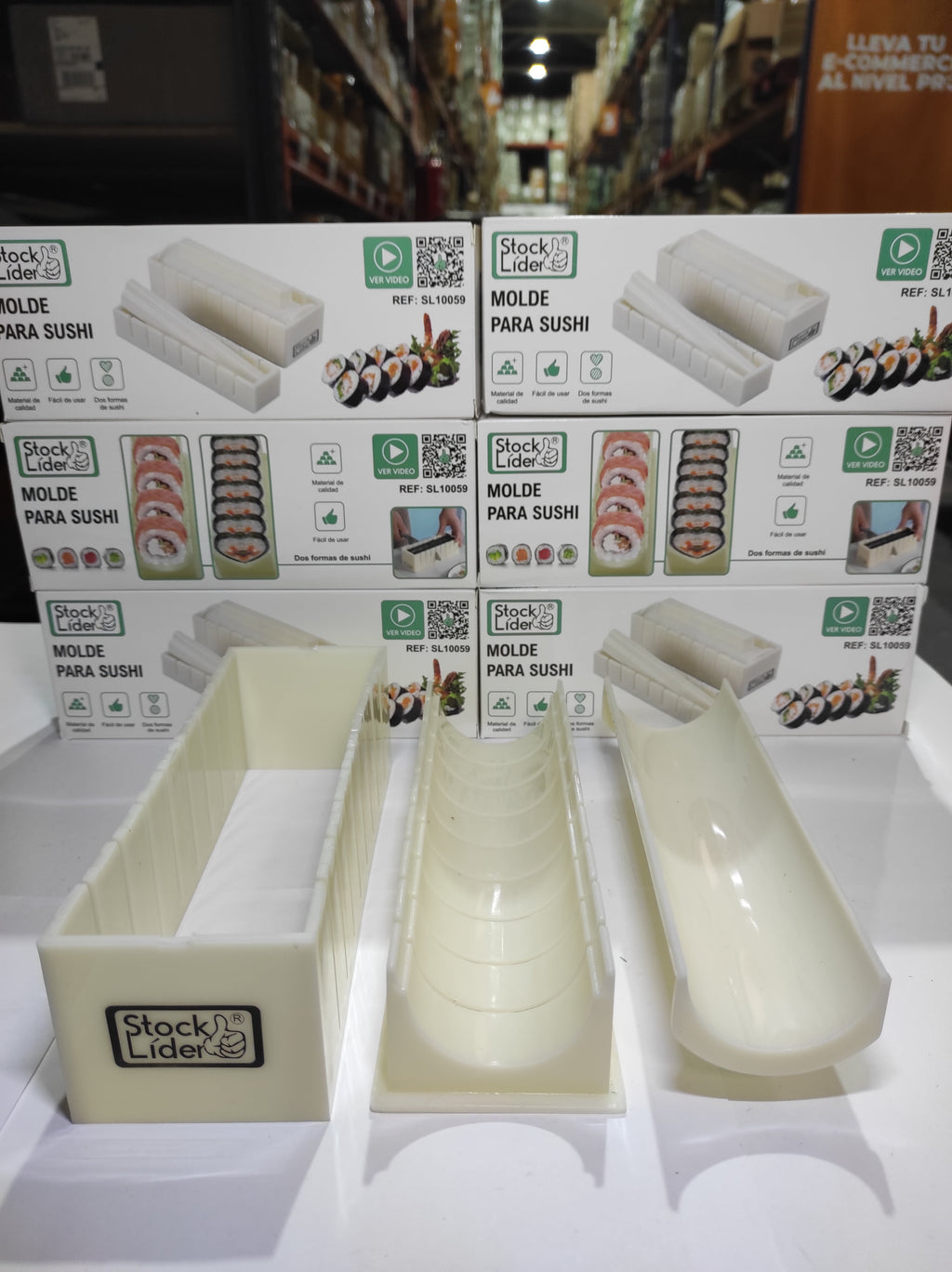 Molde para sushi