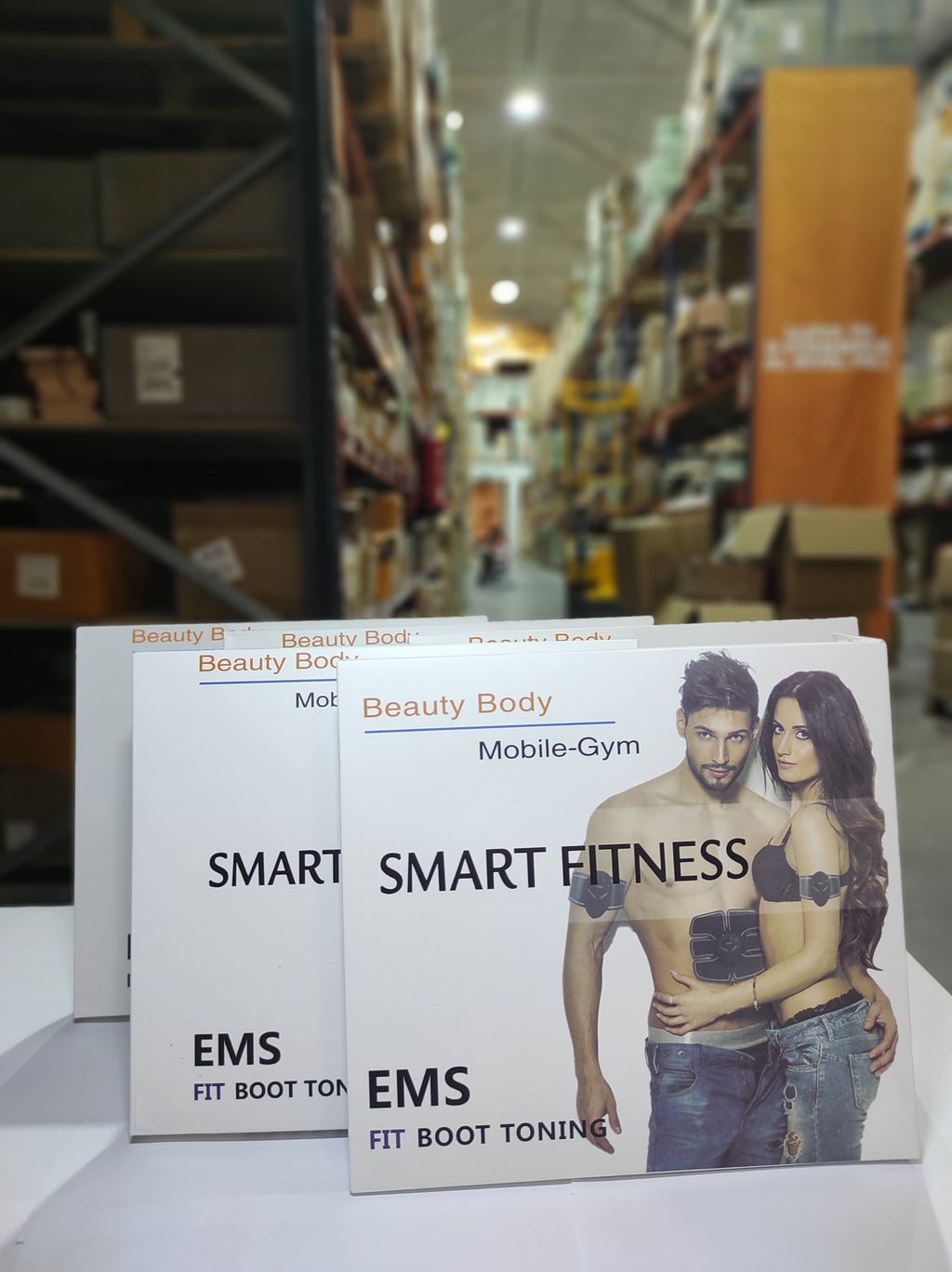 Estimulador muscular para entrenamiento de abdominales modelo pila