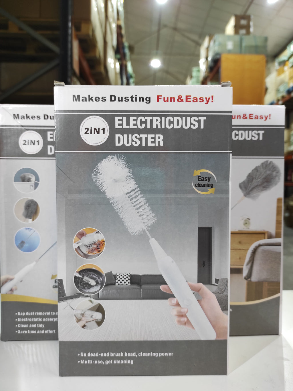 Plumero eléctrico recargable 2 en 1