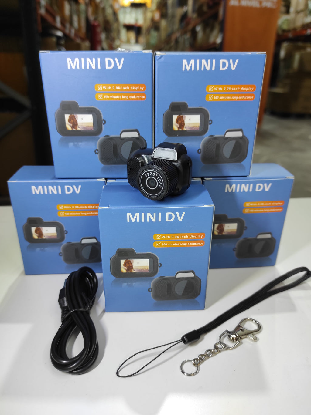 Mini cámara con pantalla CMOS de 0,96 pulgadas