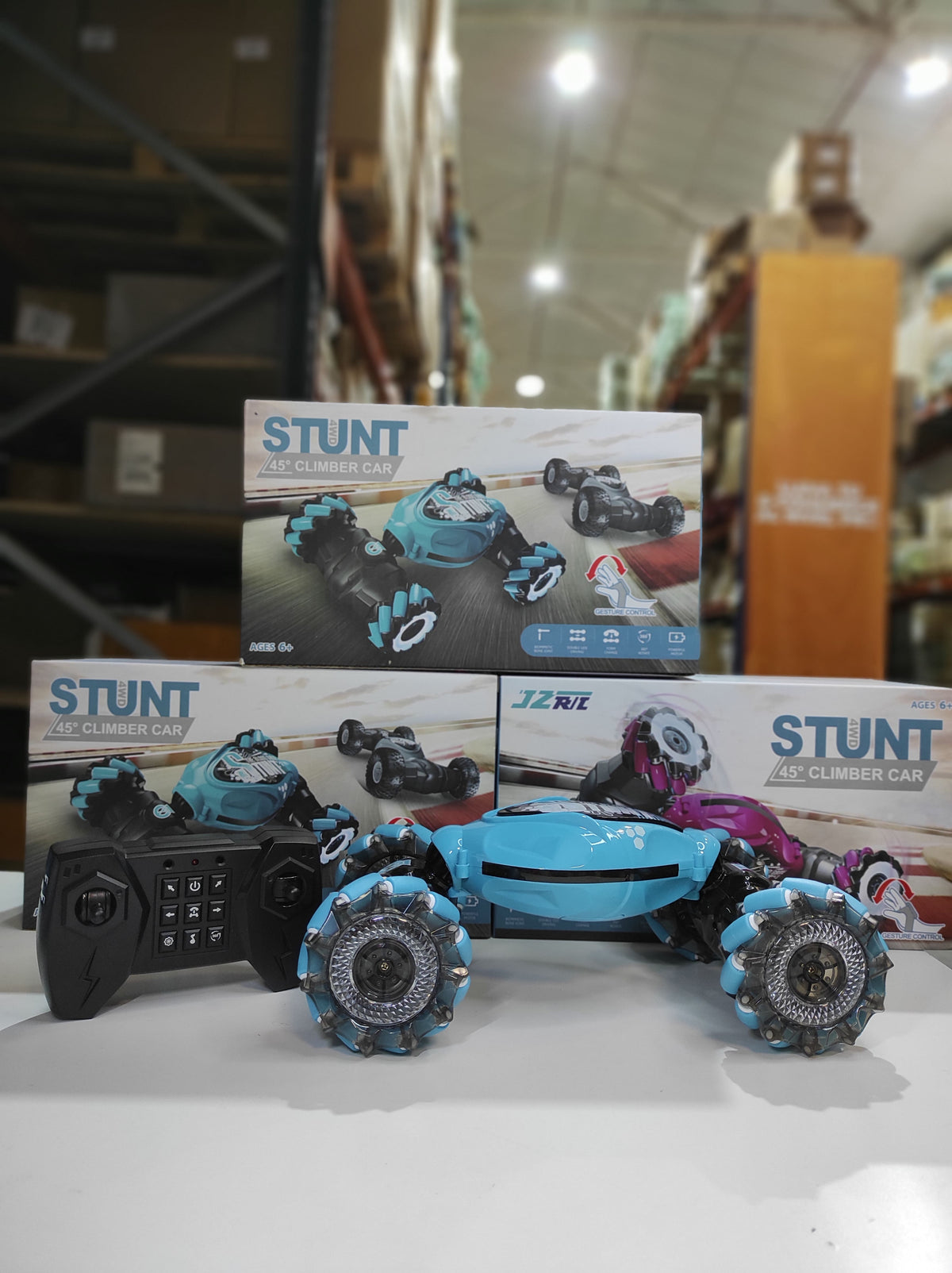 Coche teledirigido 4WD RC con sensor de gestos de acrobacias