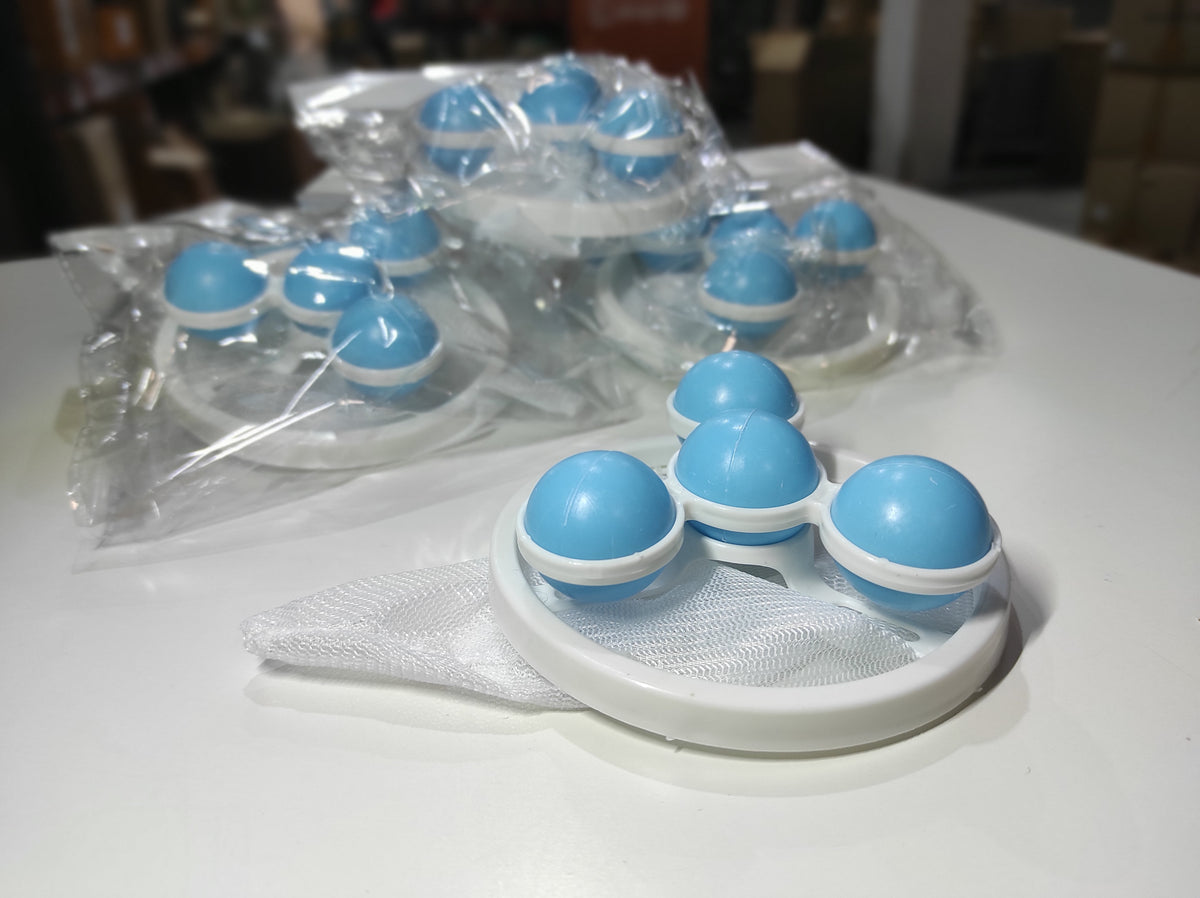 Pack de 2 atrapapelusas flotante para lavadora