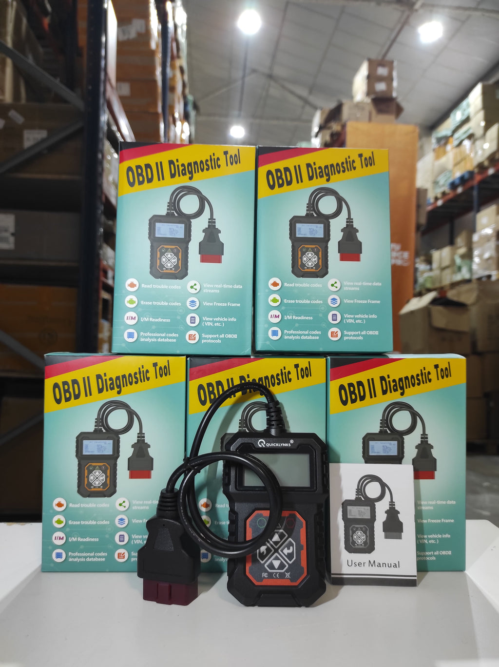 Instrumento de diagnóstico OBD para automóvil