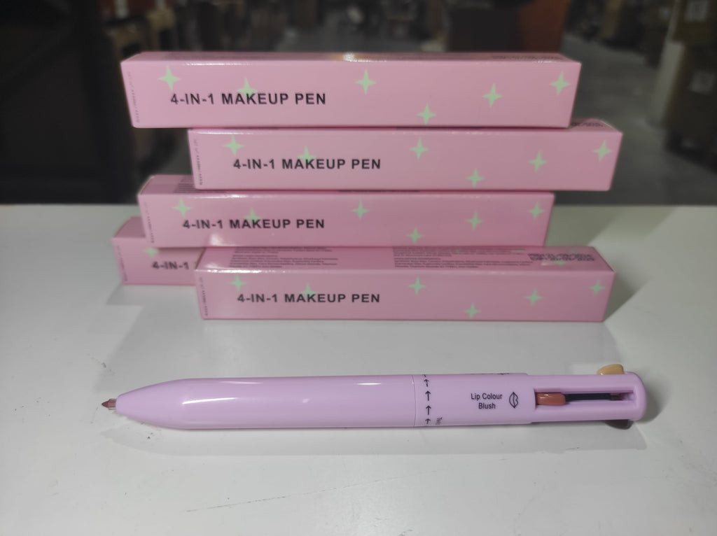 Lápiz de maquillaje 4 en 1 multifuncional