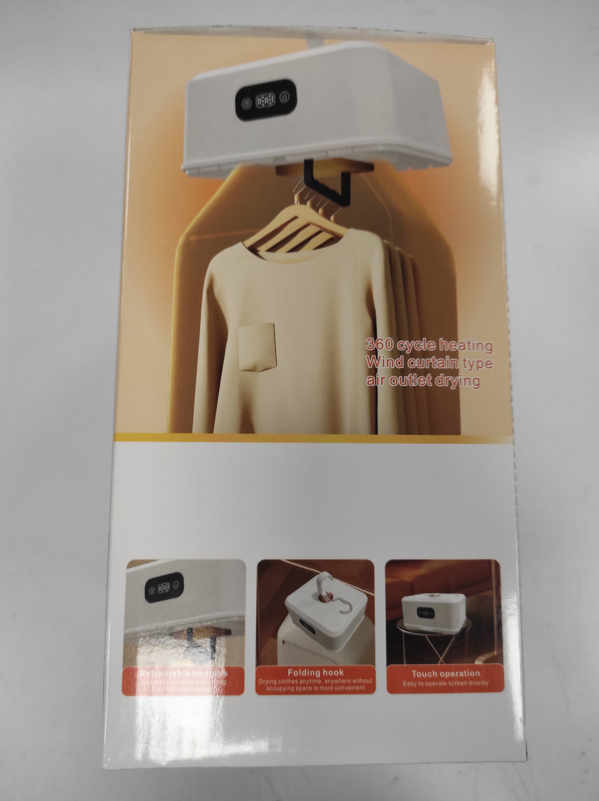 Secadora de ropa eléctrica portátil
