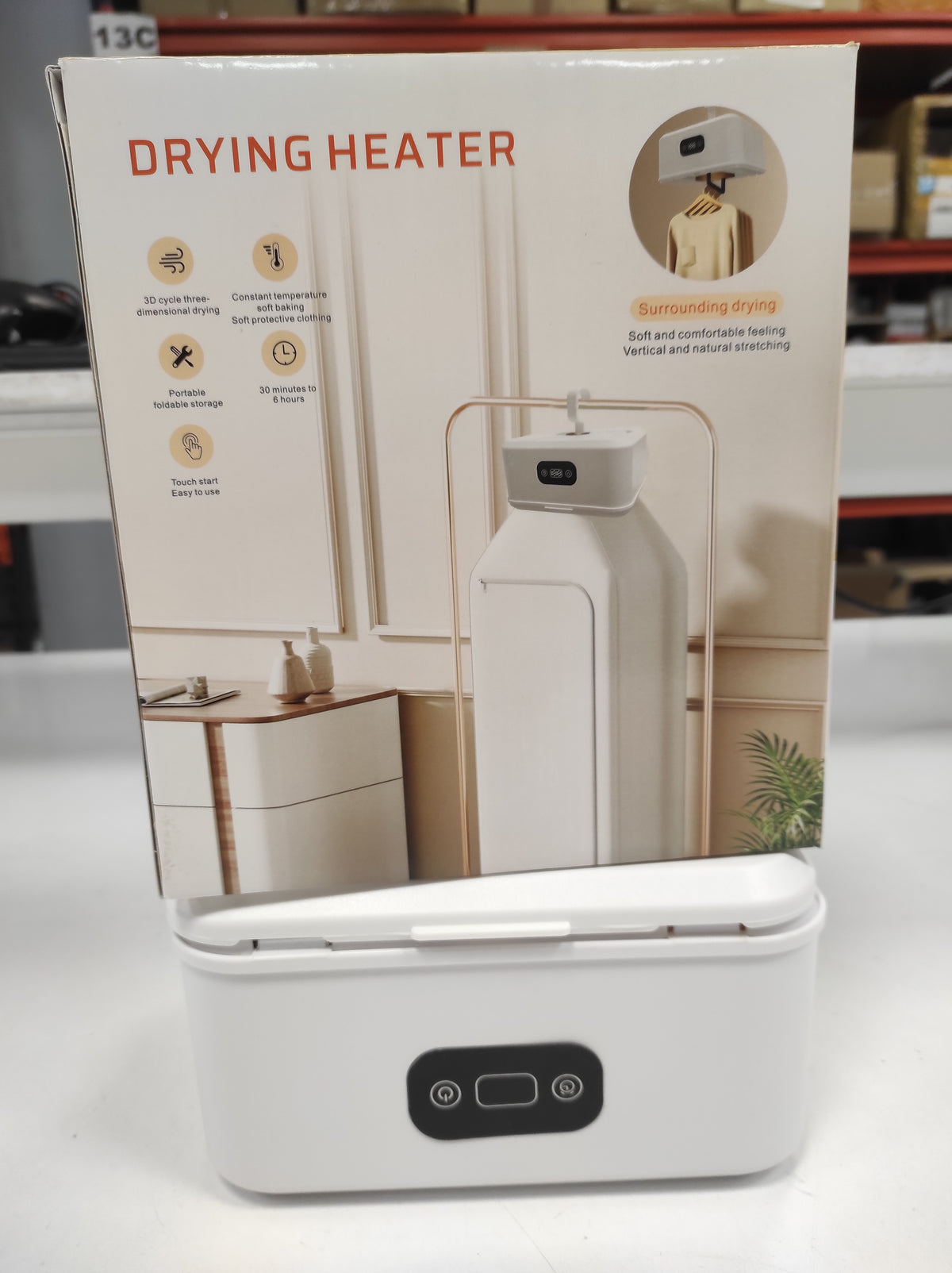 Secadora de ropa eléctrica portátil