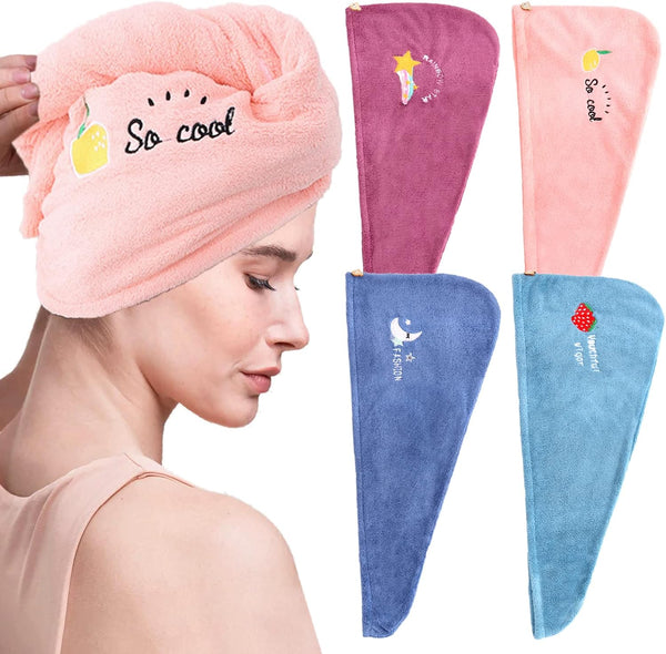Toallas Turbante para el Pelo (Pack 2)