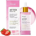 Aceite calmante after shave con fragancia de fresa y vainilla