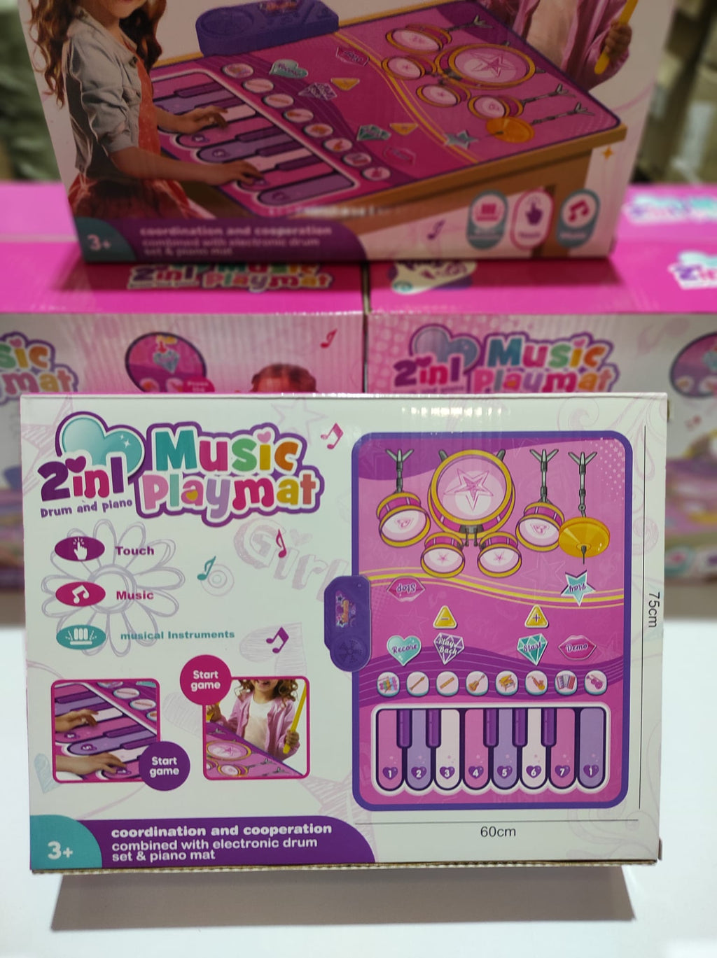 Juego de tapete Musical 2 En 1