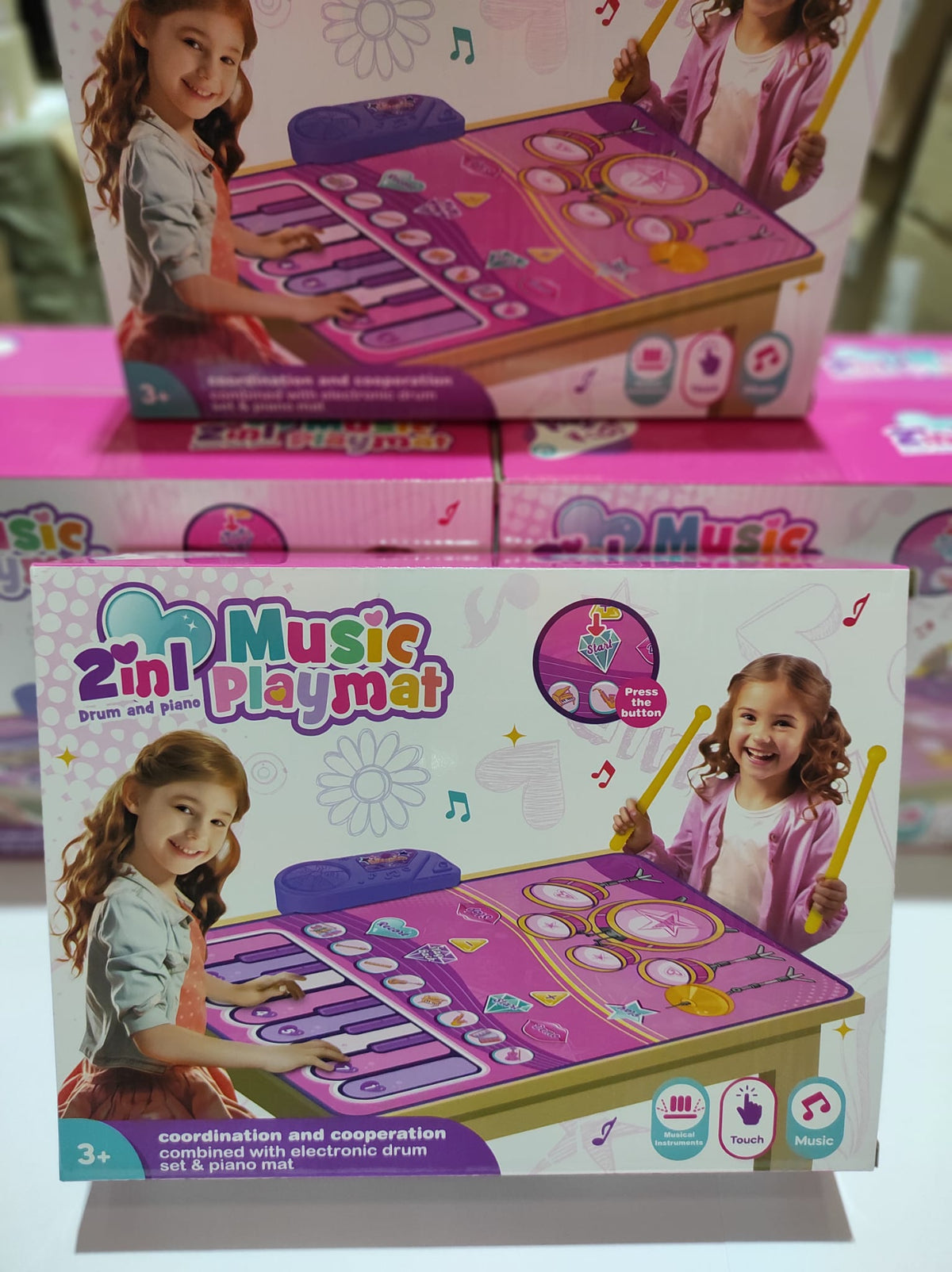 Juego de tapete Musical 2 En 1