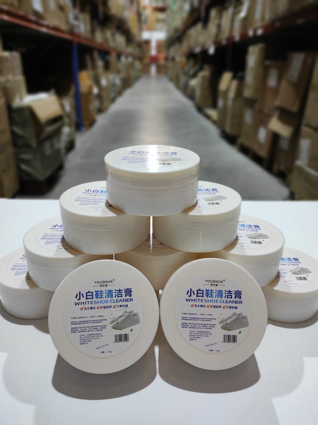 Crema limpiadora de zapatos 120g