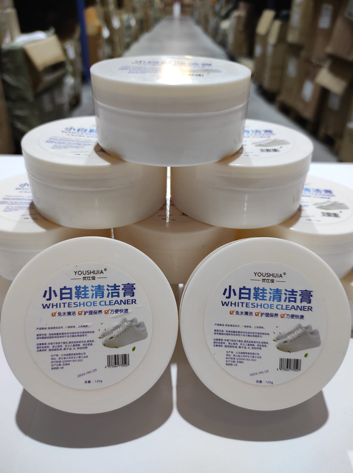 Crema limpiadora de zapatos 120g