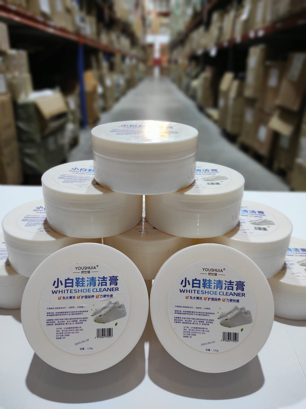 Crema limpiadora de zapatos 120g