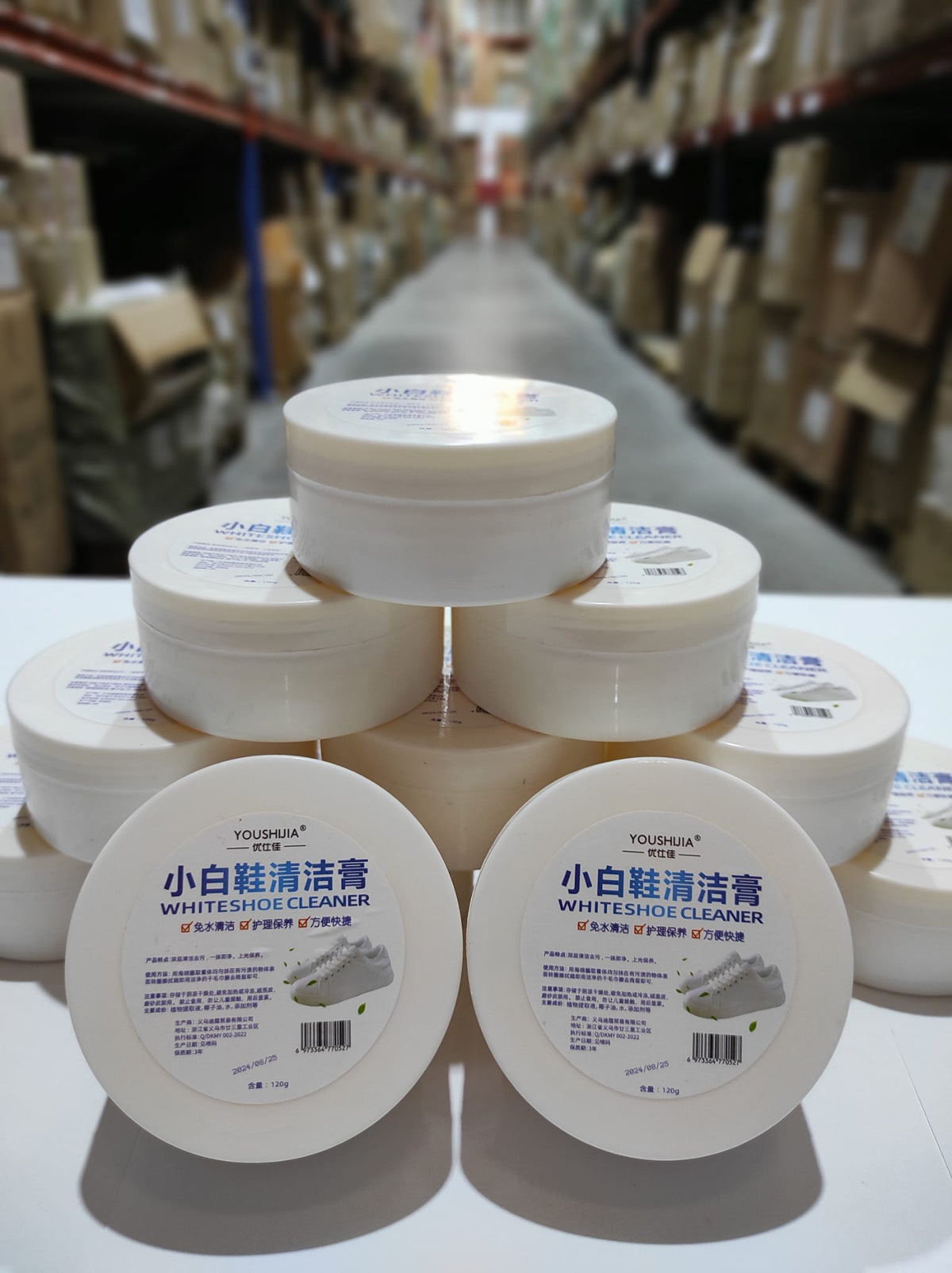 Crema limpiadora de zapatos 120g