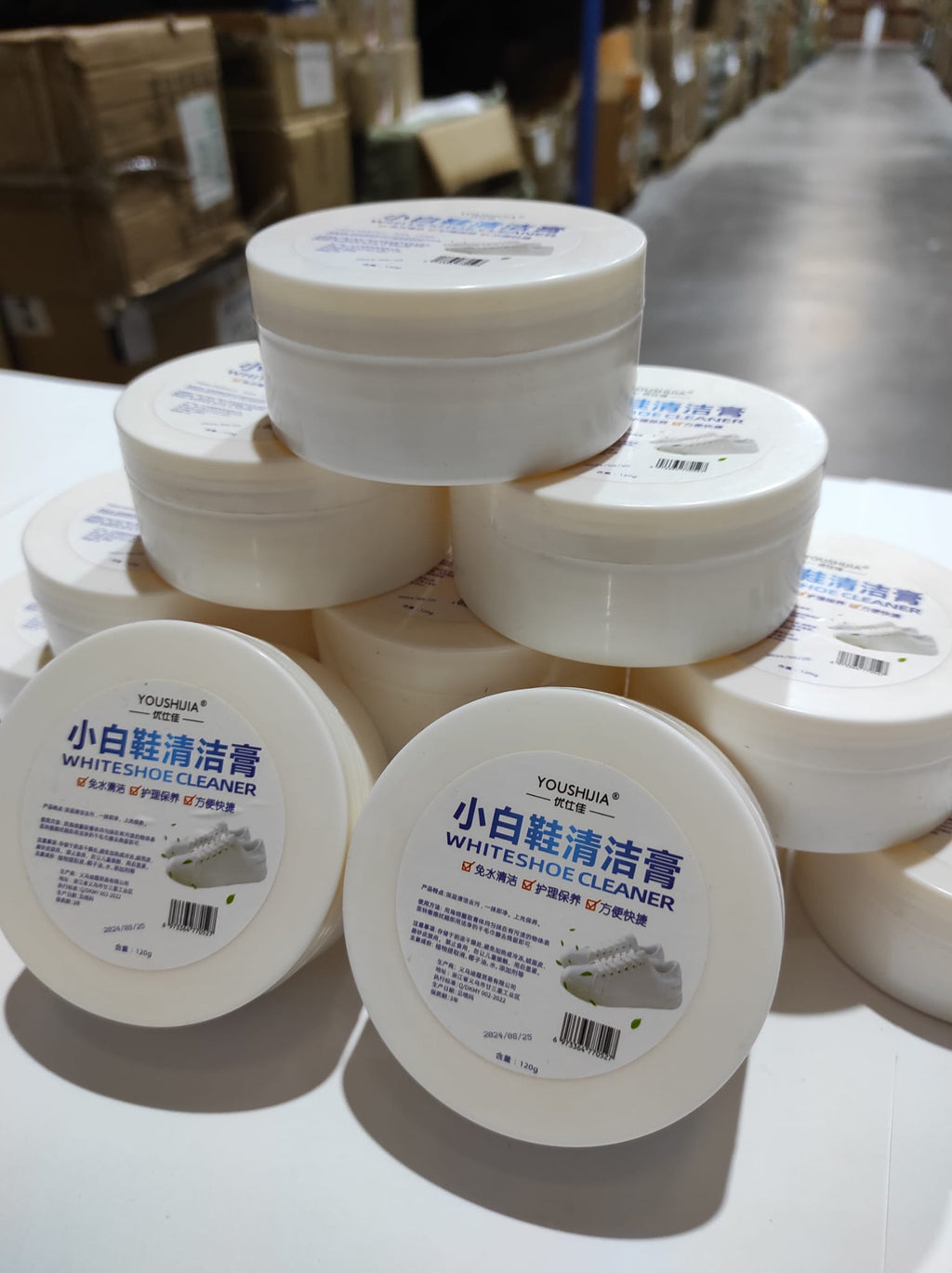 Crema limpiadora de zapatos 120g
