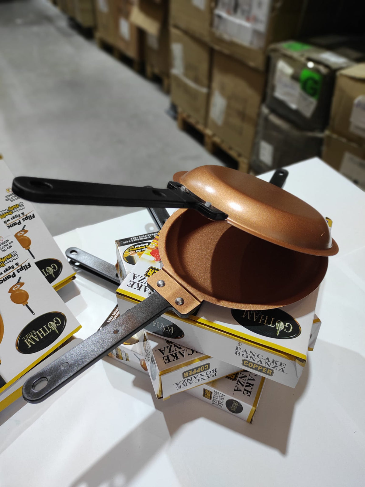 Sartén antiadherente de doble cara