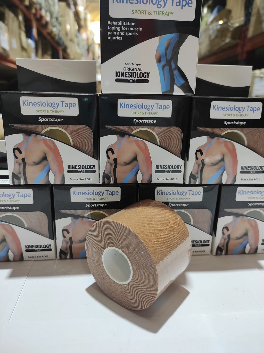 Cinta de kinesiología 1 rollo 5cm x 5m